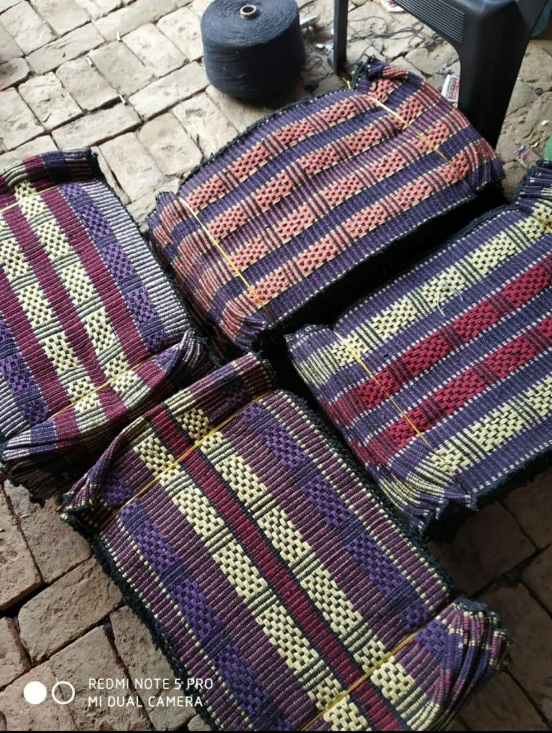 COTTON CHAIN HRAVY RECTANGLE MAT SIZE- 15*23 INCH