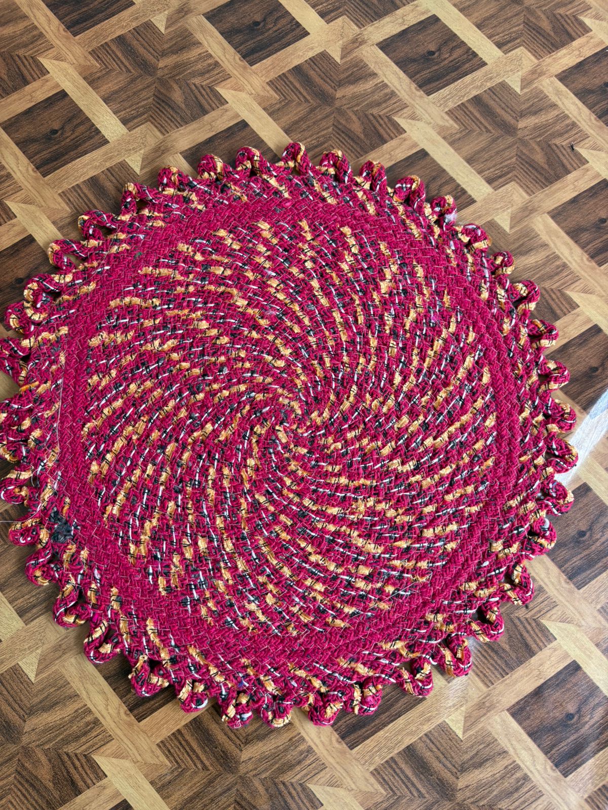 GLORY PAYAL ROUND DOORMAT
