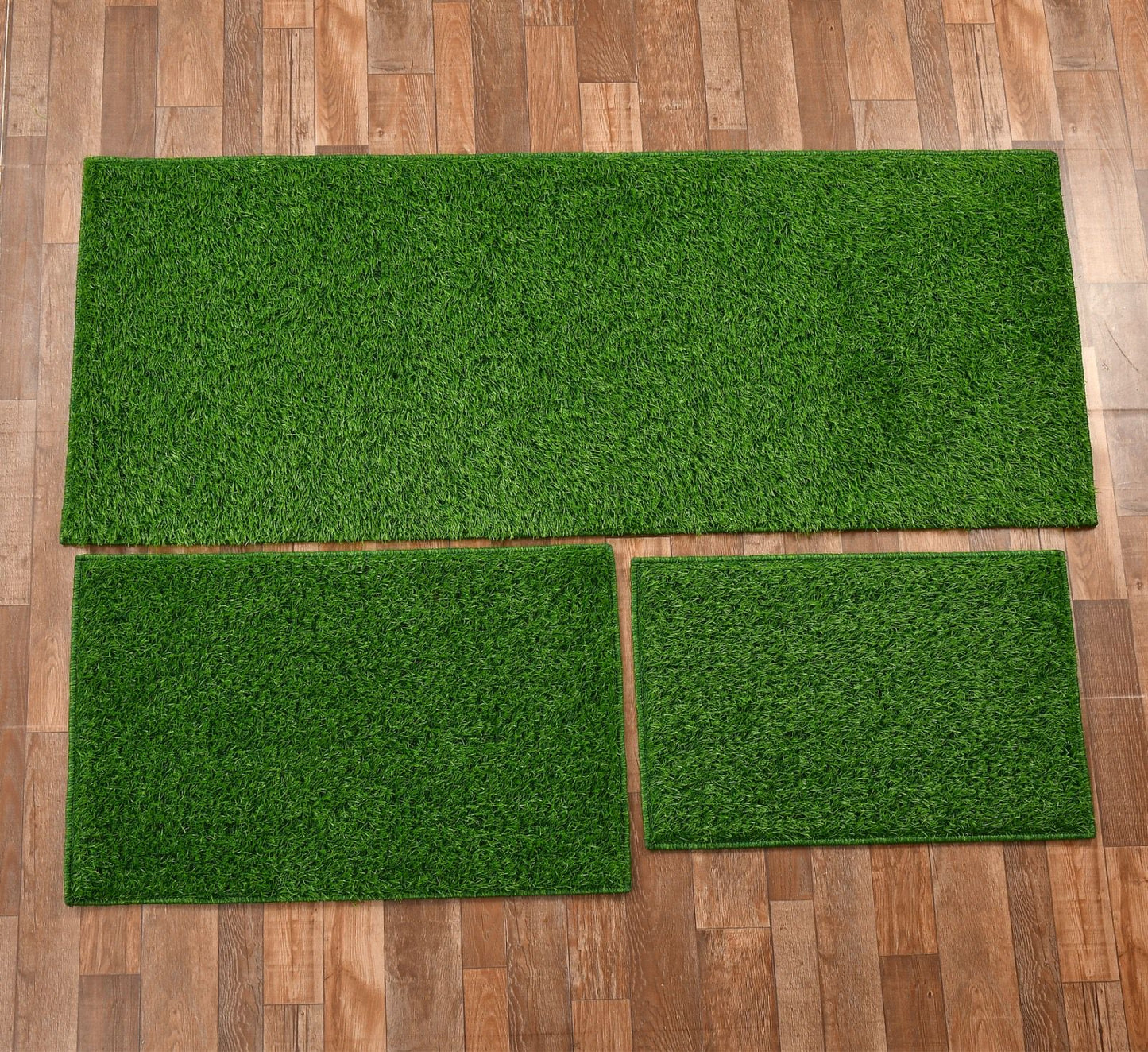 Artificial grass Doormat ( with binding ) 15*23 inch