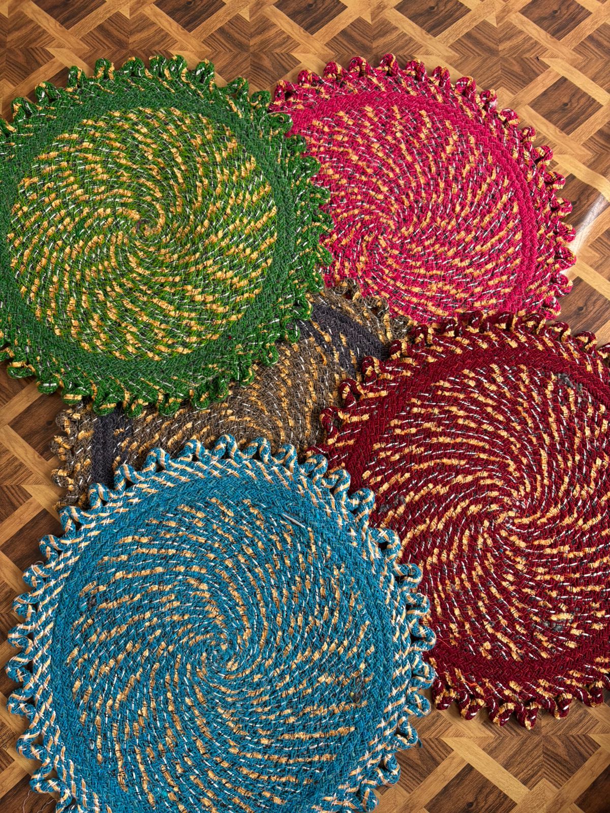 GLORY PAYAL ROUND DOORMAT