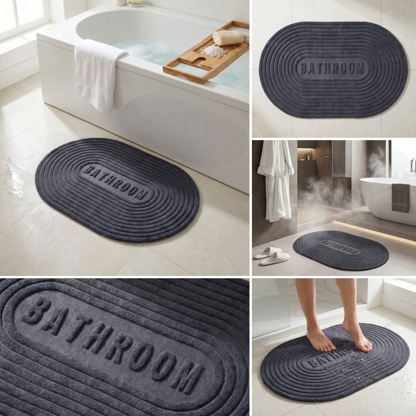 STONE heavy quality vellore embose doormat